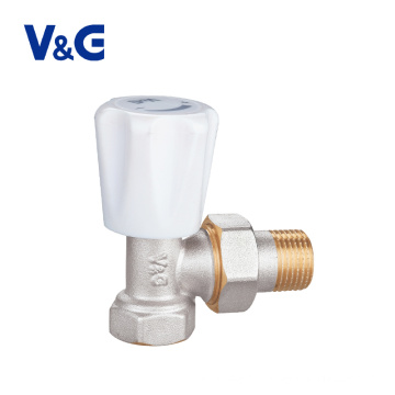 Brass Auto Air Vent Thermostatic Stop Valve For Radiator